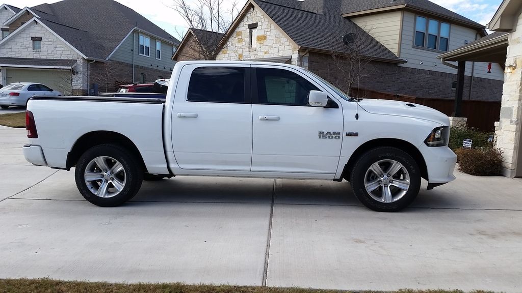 Before And After Leveling Kit Ram 1500